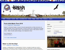 Tablet Screenshot of hunkapi.it